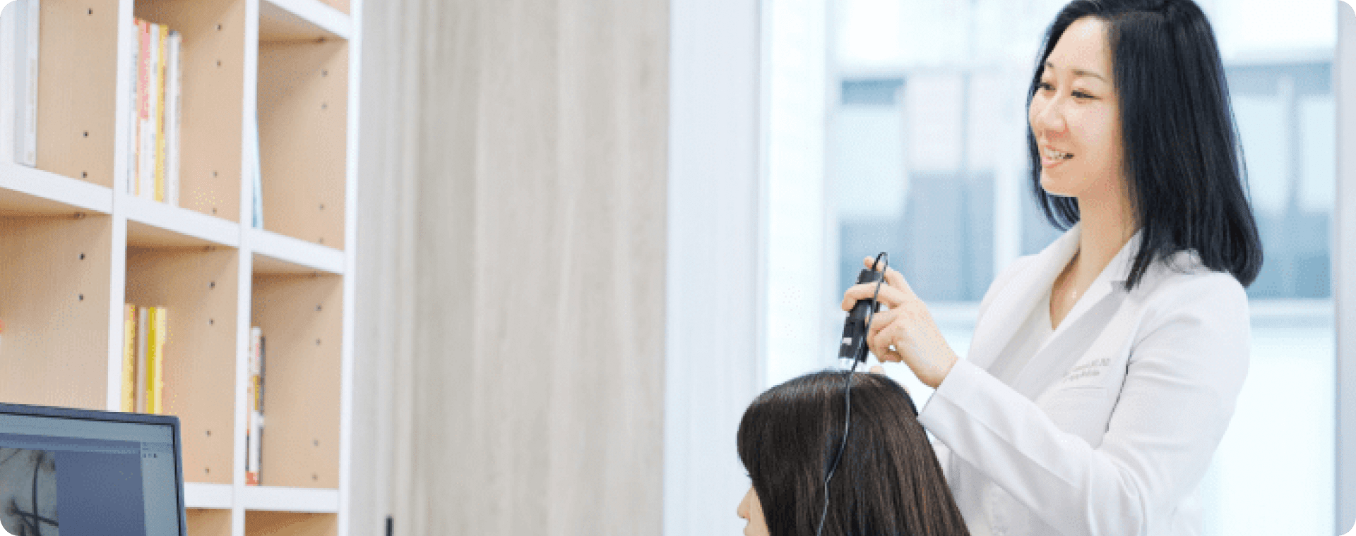 女性の薄毛治療の経験豊富な医師が在籍